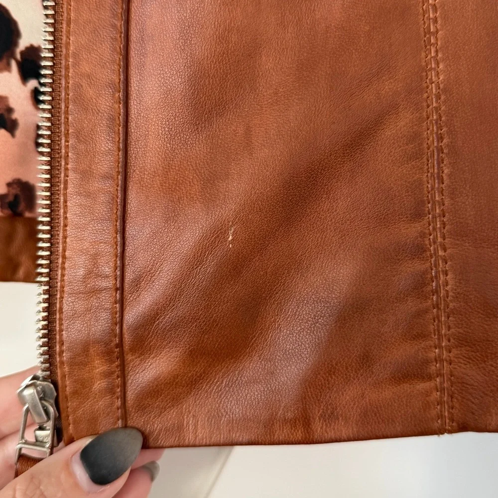 Mavericks of Scottsdale Vintage Brown Leather Jacket